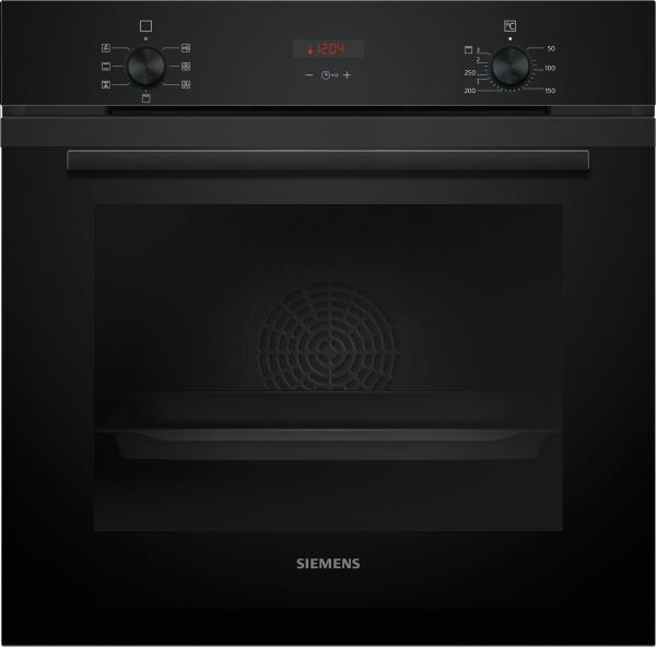 Siemens HB213ABB3 - iQ300, Einbau-Backofen, Deep black inox, 60 x 60 cm, 5 Jahre Garantie!